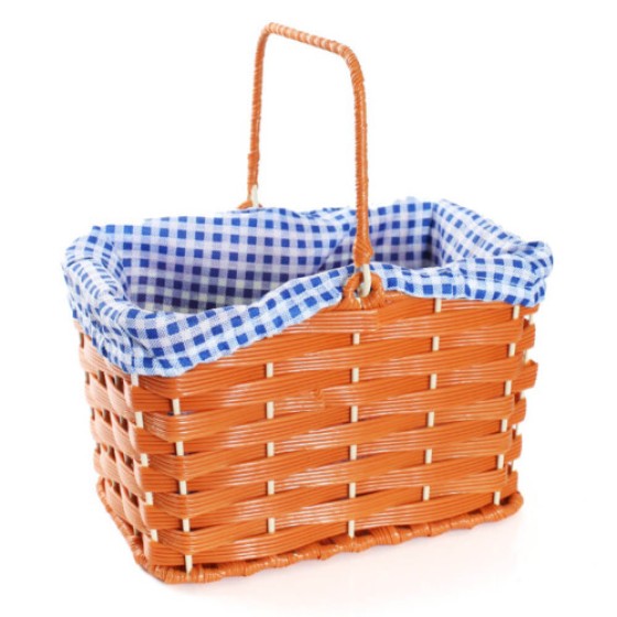 (24 Pack) Blue Gingham Basket